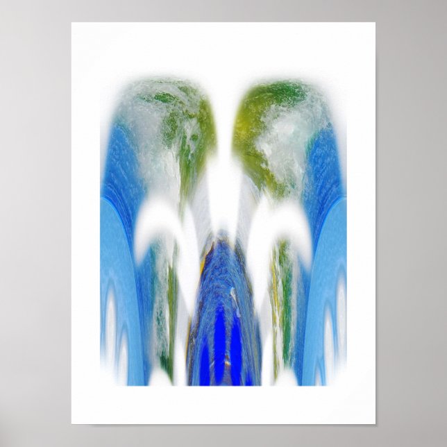 Póster Agua marina (Frente)