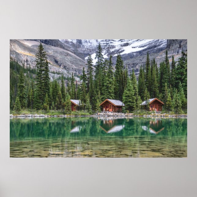 Póster Agua | Parque nacional Yoho Canadá (Frente)
