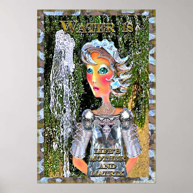 Póster Agua (Poster) (Frente)