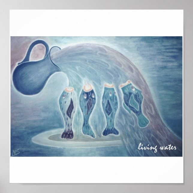 Póster agua potable (Frente)