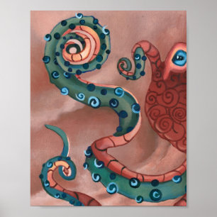 Póster Agua profunda