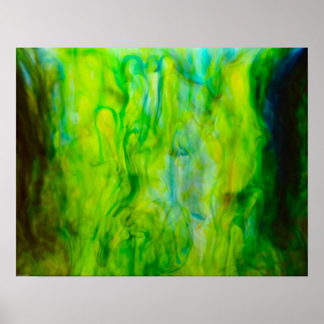 Póster Agua y tinta 1, (Frente)