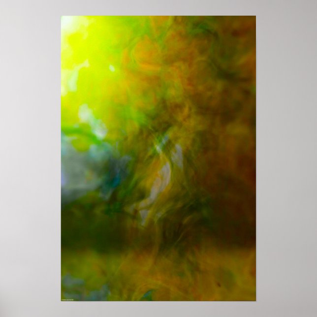 Póster Agua y tinta 3, (Frente)