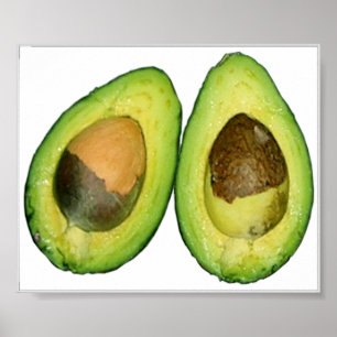 Póster aguacate