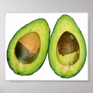 Póster aguacate
