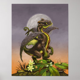 Póster Aguacate Dragon 11x14 (4x6 y superior)