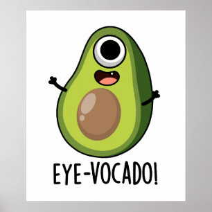 Póster Aguacate Pun