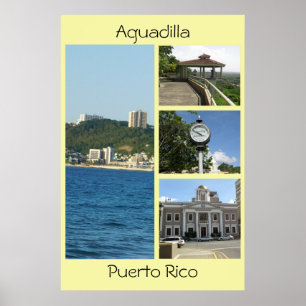 Póster Aguadilla Puerto Rico I