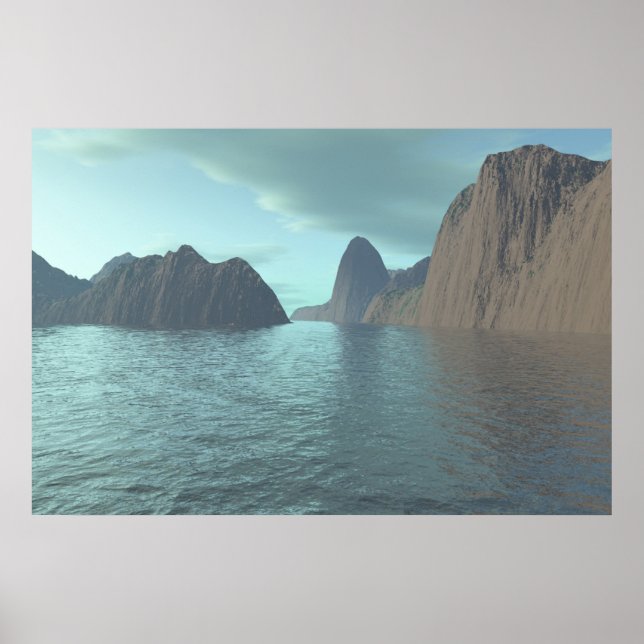 Póster Aguamarina (Frente)