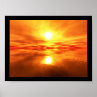 Póster Aguas cálidas