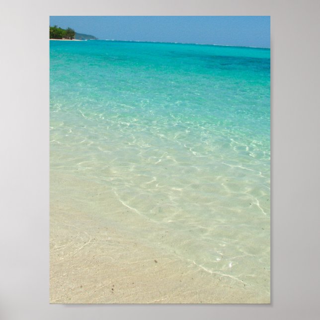 Póster Aguas cristalinas de Vanuatu (Frente)