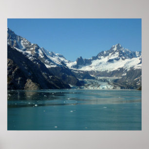 Póster Aguas de Alaska alimentadas por el glaciar