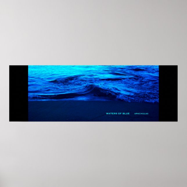 Póster Aguas De Azul (Frente)