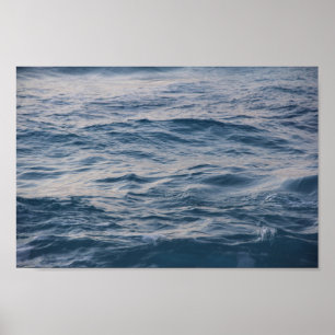 Póster Aguas de mar cerradas