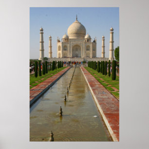 Póster aguas de taj mahal