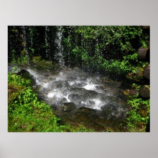 Póster Aguas deslumbrantes
