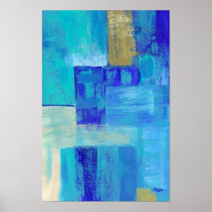 Póster Aguas fijas Imprimir Poster de la pintura original
