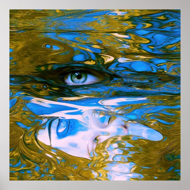 Póster Aguas místicas (Frente)