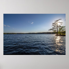 Póster Aguas pacíficas en el Poster del lago Glen