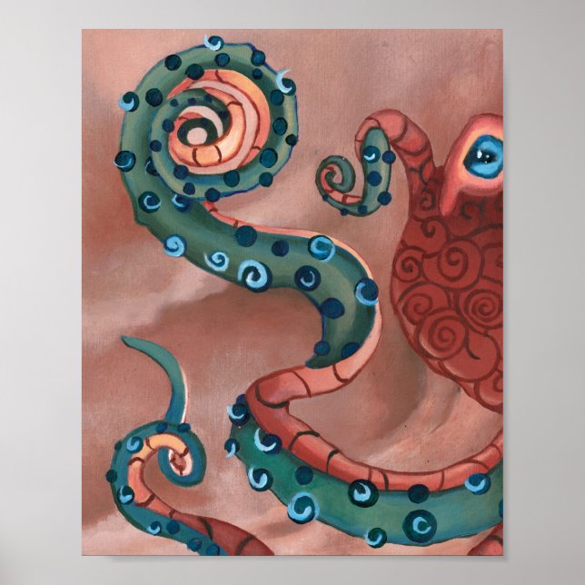 Póster Aguas profundas (Frente)