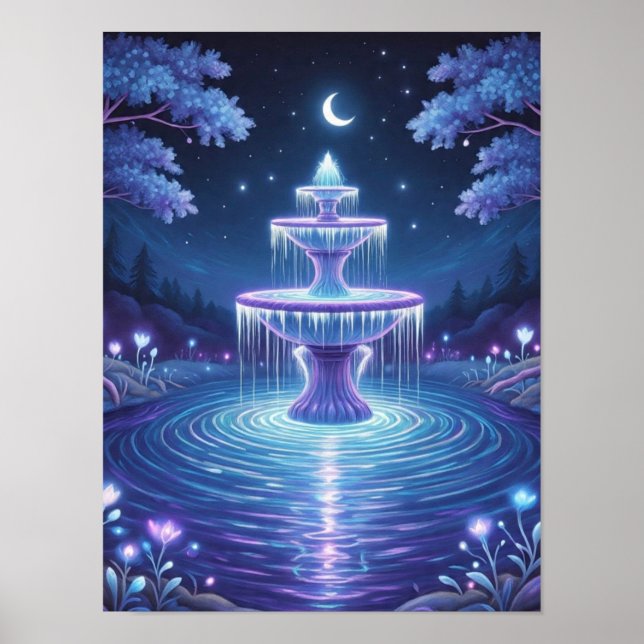 Póster Aguas tranquilas (Frente)