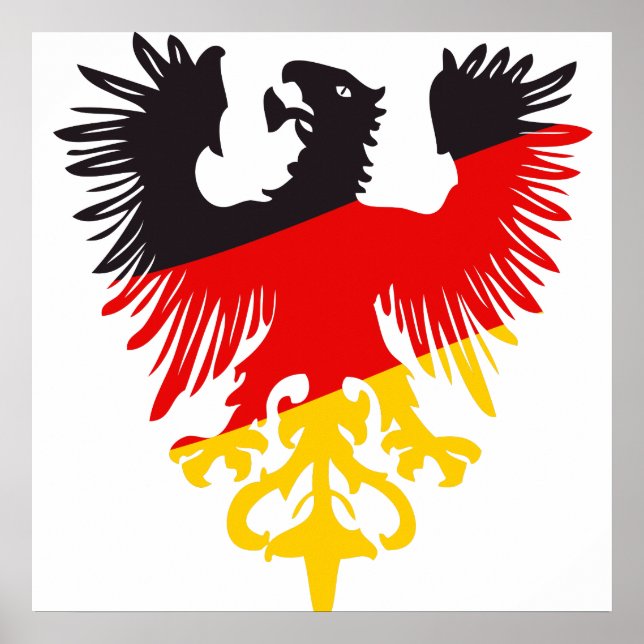 Póster Águila alemana (Frente)