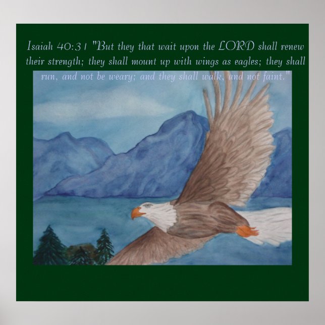 Póster Águila ardiente (Frente)