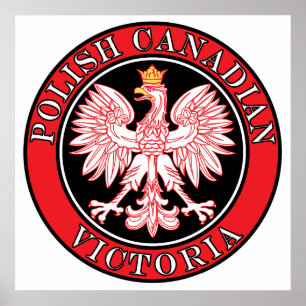Póster Águila canadiense polaca