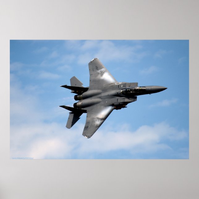 Póster Águila de ataque F-15E (Frente)