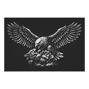 Póster Águila de Cenizas by BurnsInHell