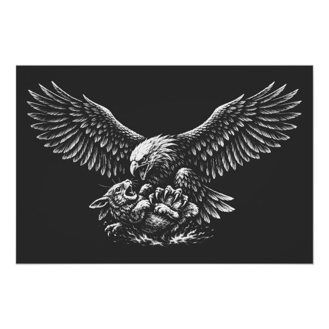 Póster Águila de Cenizas by BurnsInHell (Anverso)