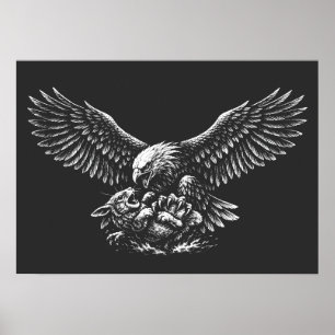 Póster Águila de Cenizas by BurnsInHell