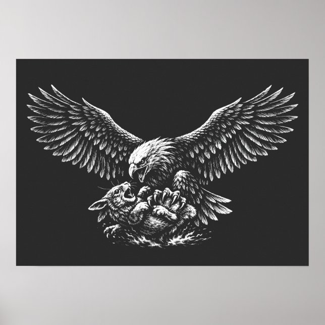 Póster Águila de Cenizas by BurnsInHell (Frente)