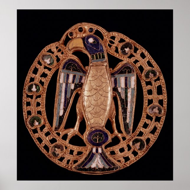 Póster Aguila de Gisela, esposa del emperador Conrad (Frente)