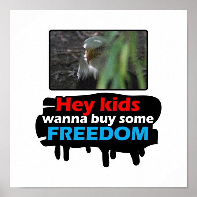 Póster Águila de la libertad (Frente)