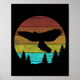 Póster Águila de Montaña - Montañero y Amante de la Monta
