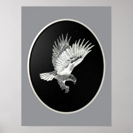 Póster Águila de Noche 