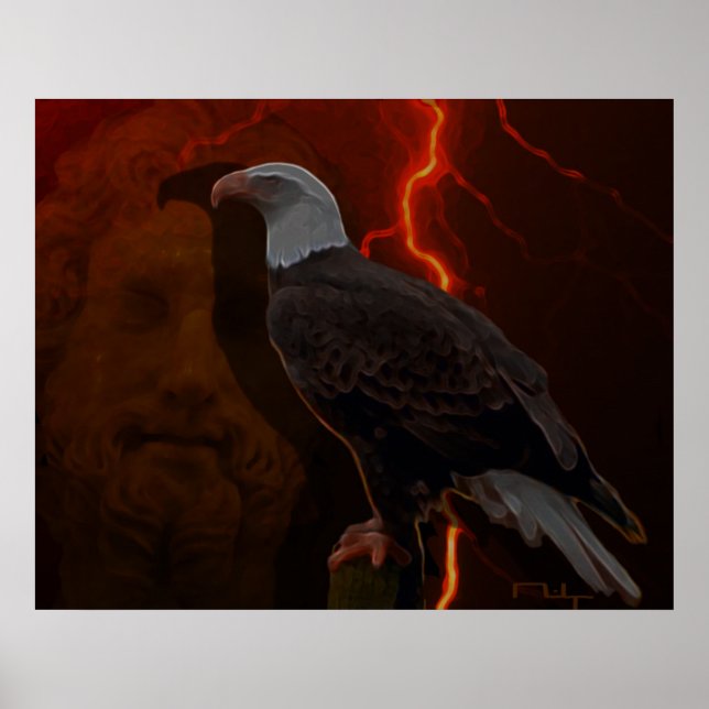 Póster Águila de Zeus (Frente)
