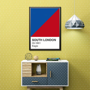 Póster Águila del sur de Londres - Ancho completo
