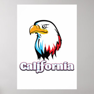 Póster Águila dorada de California