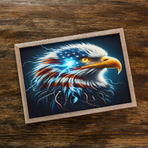 Póster Águila Flagbearer