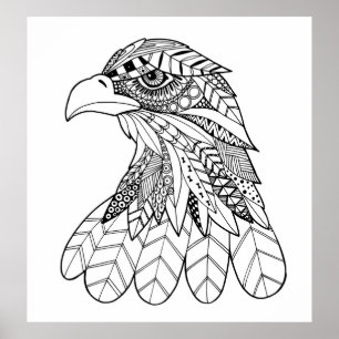 Póster Águila inspirada 3