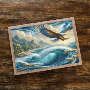 Póster Águila majestuosa de la libertad