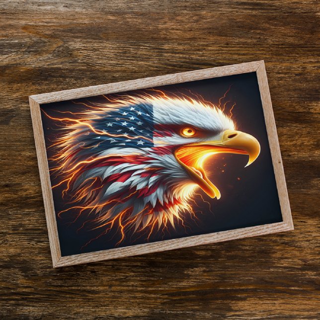 Póster Águila majestuosa de la libertad (Subido por el creador)
