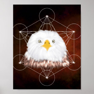 Póster águila metatrón