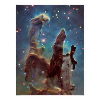 Póster Águila Nebulosa 'Pilares de la Creación' - NGC 661