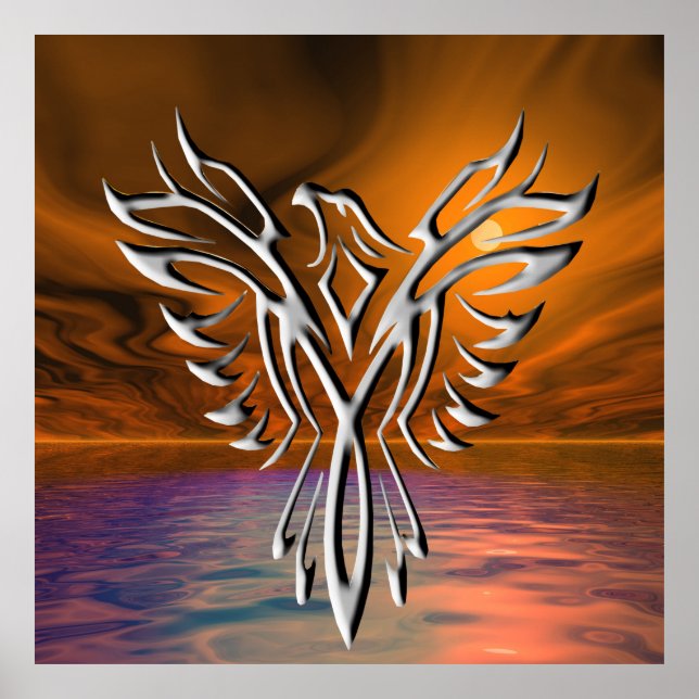 Póster Águila plateada (Frente)