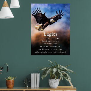Póster Águilas Inspiradoras Motivacionales