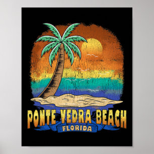 Póster Aguja alterada de la vieja playa de Ponte Vedra Fl