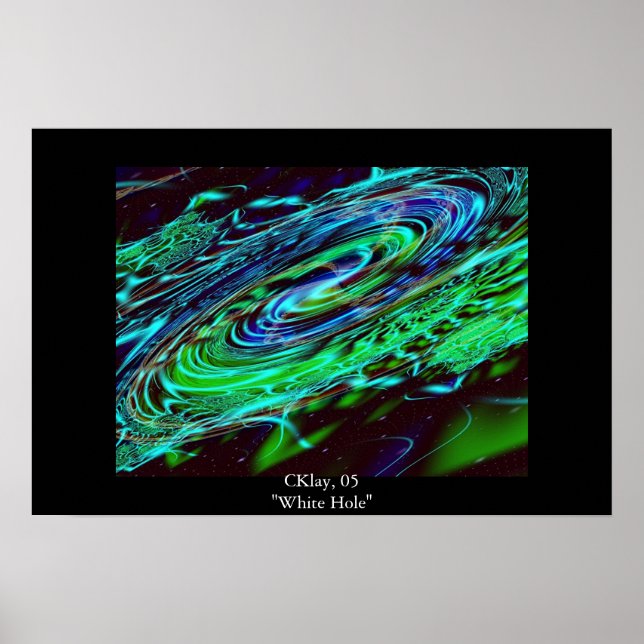 Póster Agujero blanco (Frente)